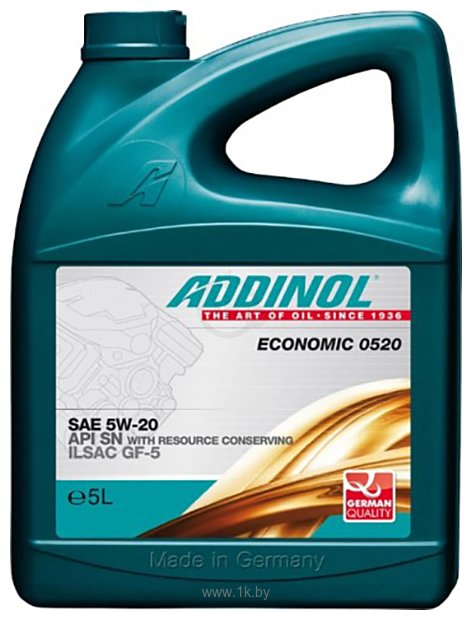 Фотографии Addinol Economic 0520 5W-20 5л