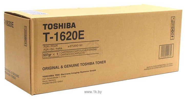 Фотографии Аналог Toshiba T-1620E