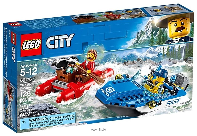 Фотографии LEGO City 60176 Погоня по горной реке