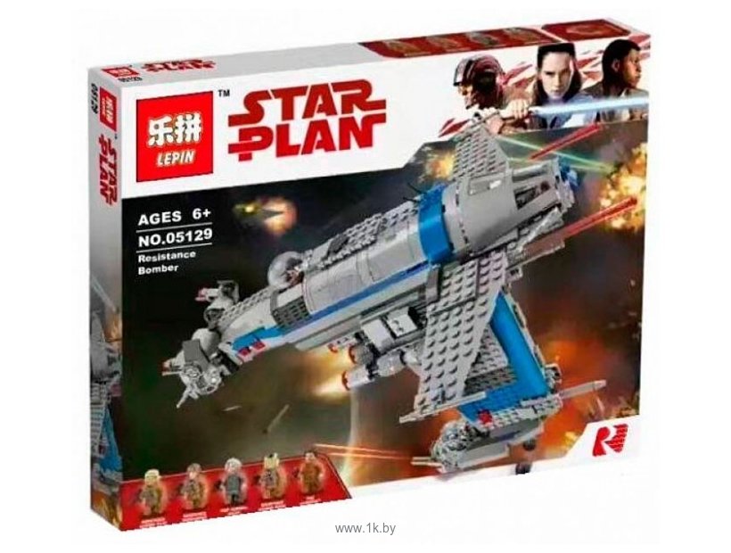 Фотографии Lepin Star Wars 05129 Бомбардировщик Сопротивления