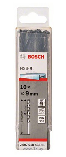 Фотографии Bosch 2607018433 10 предметов