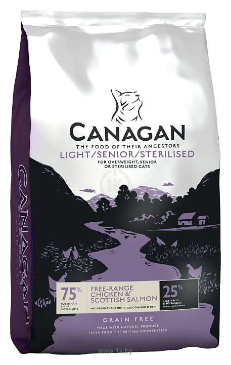 Фотографии Canagan (4 кг) For cats GF Light/Senior/Sterilised