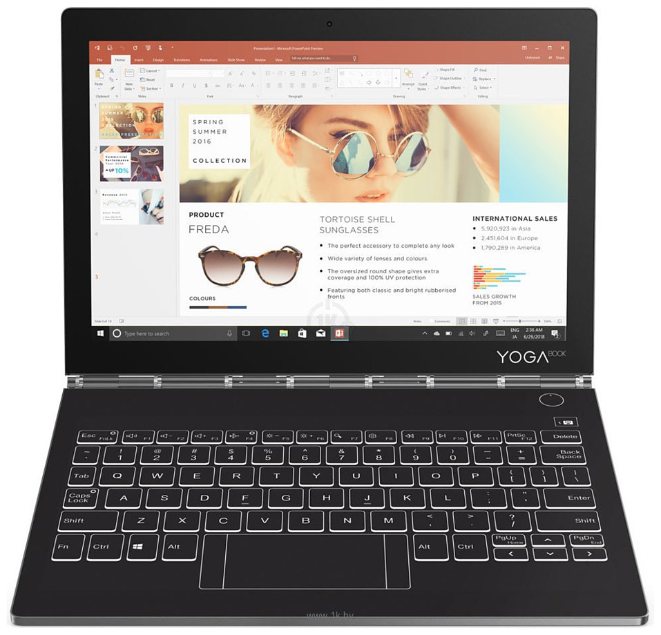 Фотографии Lenovo Yoga Book C930 YB-J912F ZA3S0048RU