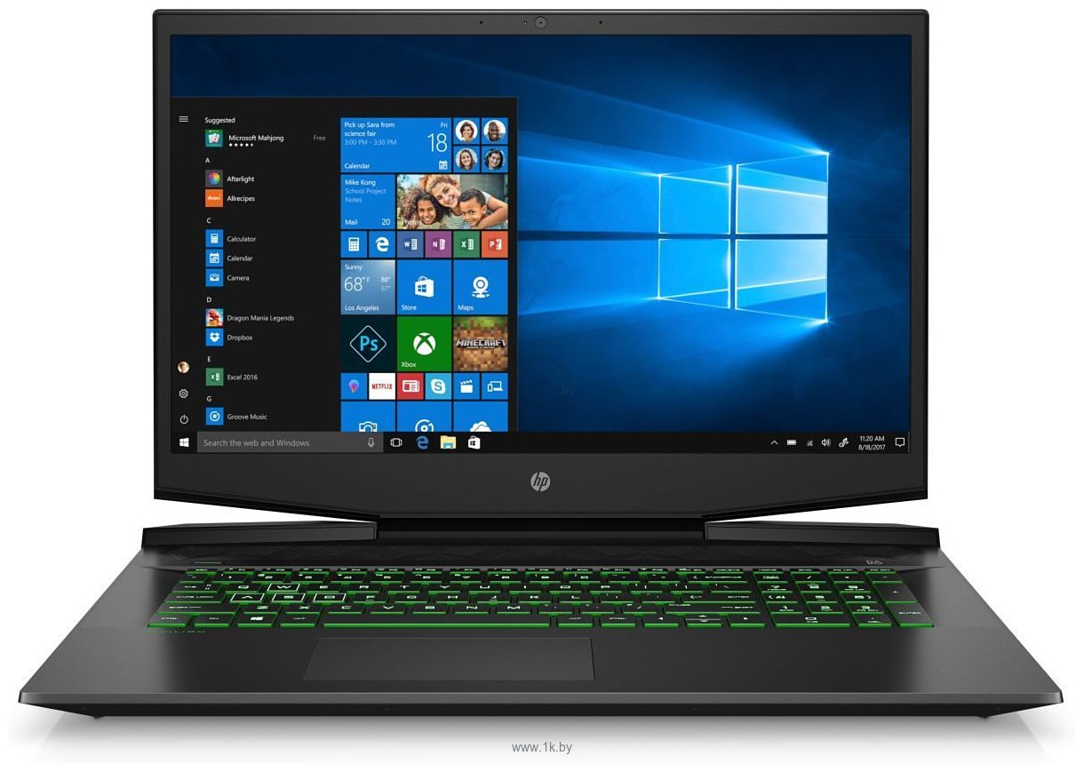 Фотографии HP Pavilion Gaming 17-cd0021nw (7PY00EA)