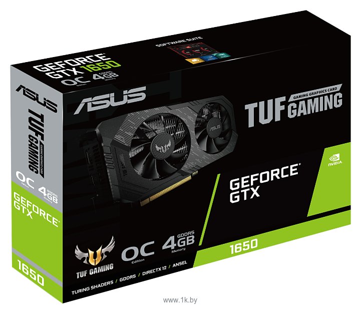 Фотографии ASUS TUF GeForce GTX 1650 GAMING OC (TUF-GTX1650-O4G-GAMING)