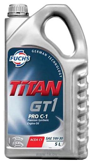 Фотографии Fuchs Titan GT1 Pro C-1 5W-30 5л