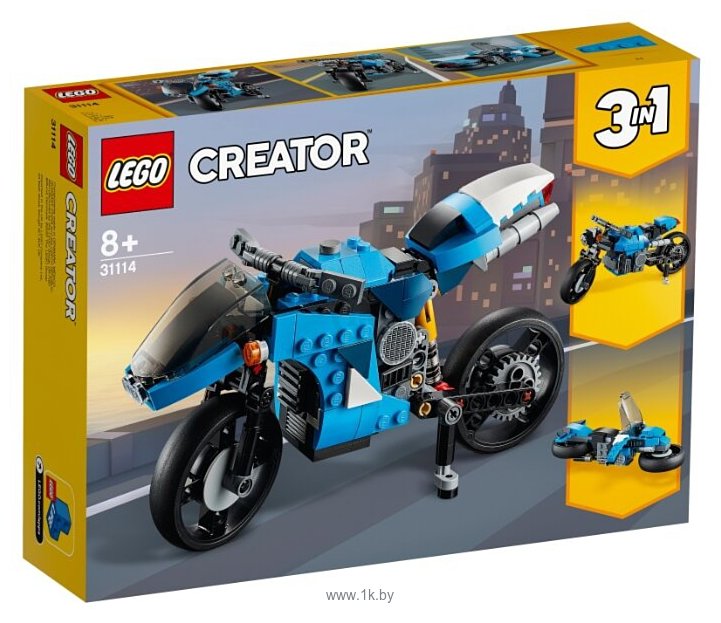 Фотографии LEGO Creator 31114 Супербайк