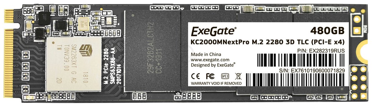 Фотографии ExeGate Next Pro 480GB EX282319RUS