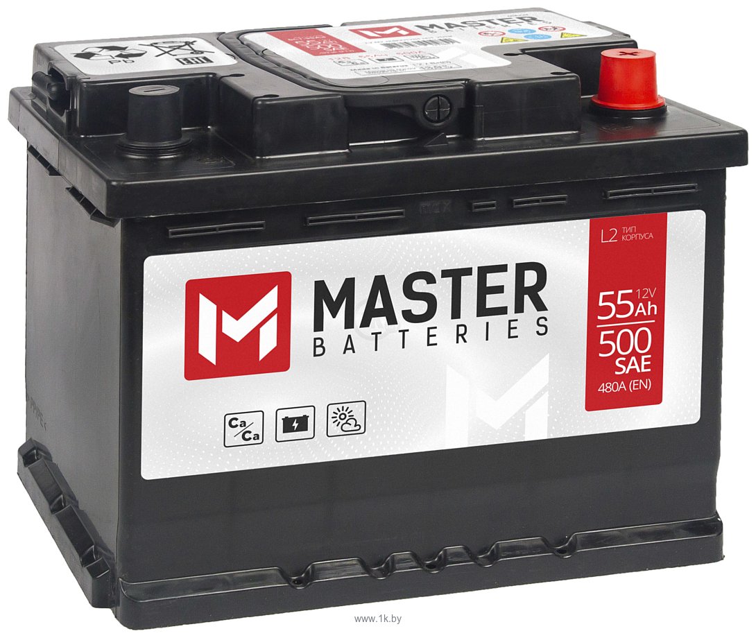 Фотографии Master Batteries 55 Ah MASTER BATTERIES R+