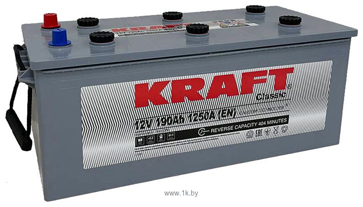 Фотографии KRAFT Classic 190 (3) евро (190Ah)