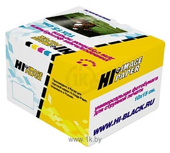 Фотографии Hi-Black Hi-Image глянцевая 10x15, 230 г/м2, 500 л (A2124)