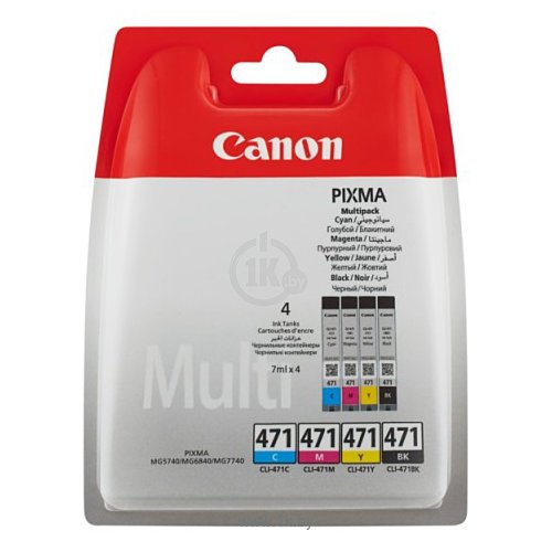 Фотографии Canon CLI-471 Multipack