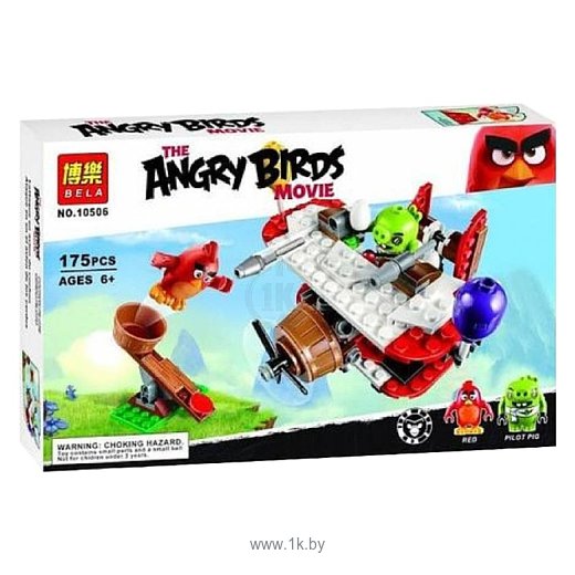 Фотографии BELA Angry Birds 10506 Самолетная атака свинок