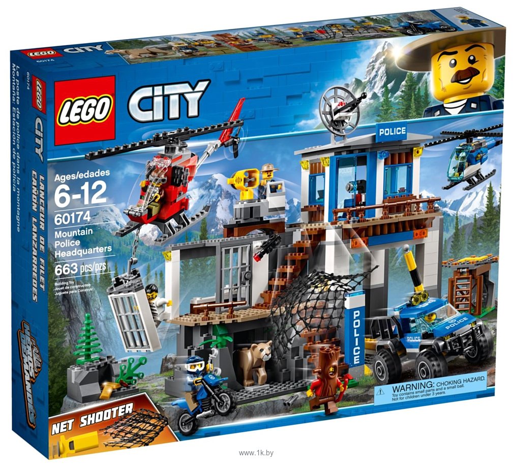 Фотографии LEGO City 60174 Полицейский участок в горах
