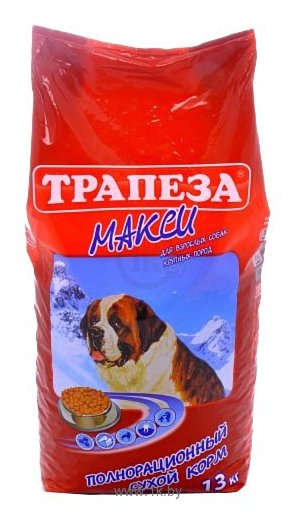 Фотографии Трапеза Макси для взрослых собак крупных пород (2.5 кг) 4 шт.