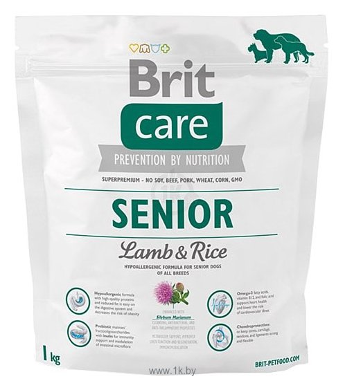 Фотографии Brit Care Senior Lamb & Rice (1.0 кг)