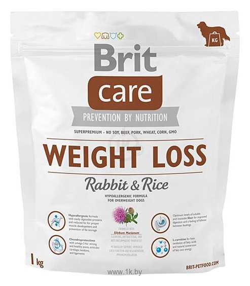 Фотографии Brit Care Weight Loss Rabbit & Rice (1 кг)