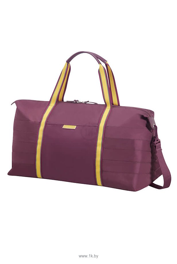 Фотографии American Tourister Uptown Vibes Weekend Bag Purple/Yellow 50 см