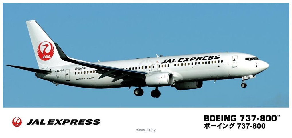 Фотографии Hasegawa Пассажирский самолет Scale JAL Express Boeing 737-800