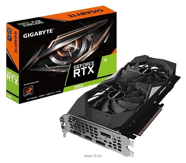 Фотографии GIGABYTE GeForce RTX 2060 WINDFORCE (GV-N2060WF2-6GD)