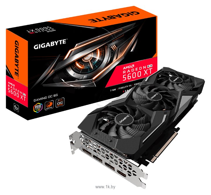 Фотографии GIGABYTE Radeon RX 5600 XT GAMING OC (GV-R56XTGAMING OC-6GD)