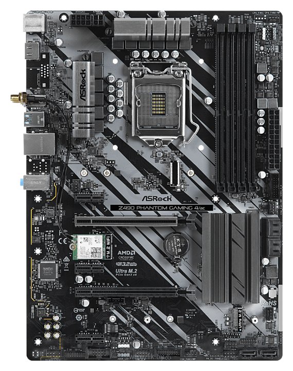 Фотографии ASRock Z490 PHANTOM GAMING 4/AC