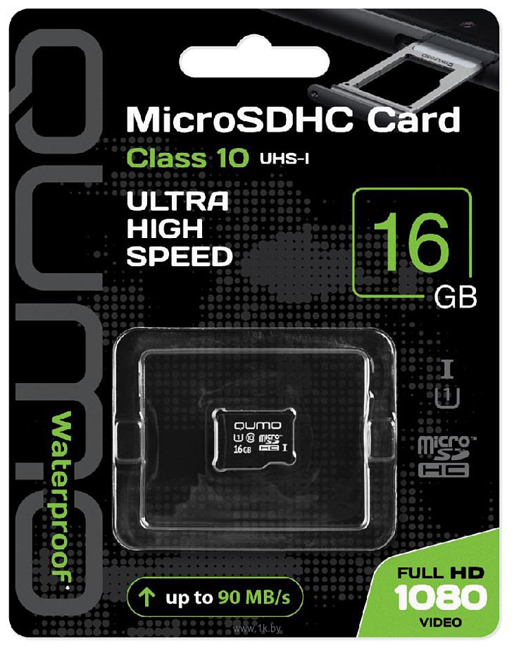 Фотографии QUMO microSDHC QM16GMICSDHC10U1NA 16GB