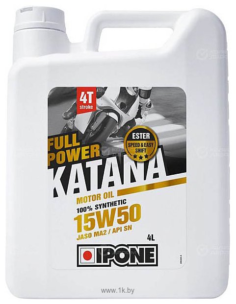 Фотографии Ipone Full Power Katana 15W-50 4л