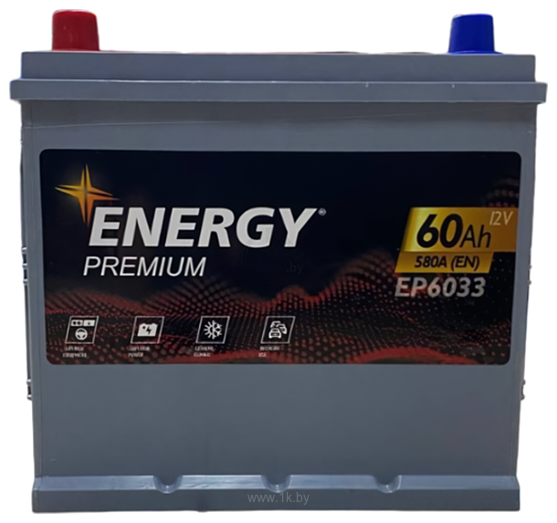 Фотографии Energy Premium Asia EP6033 L+ (60Ah)