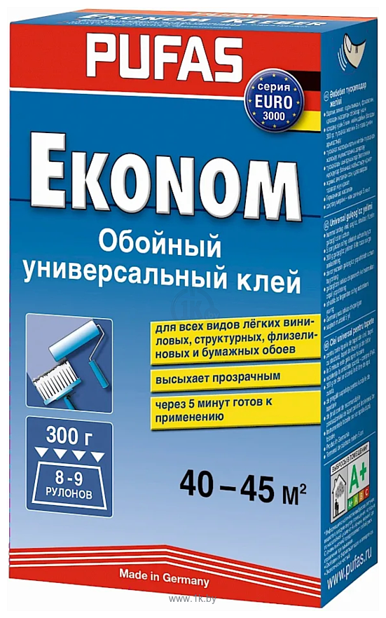 Фотографии Pufas Эконом универсальный Euro 3000 (300 г)