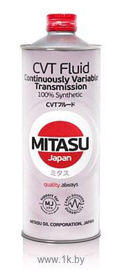 Фотографии Mitasu MJ-322 CVT FLUID 100% Synthetic 1л