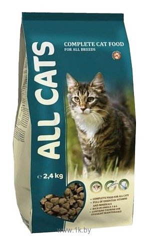 Фотографии ALL CATS Сухой полнорационный (2.4 кг)