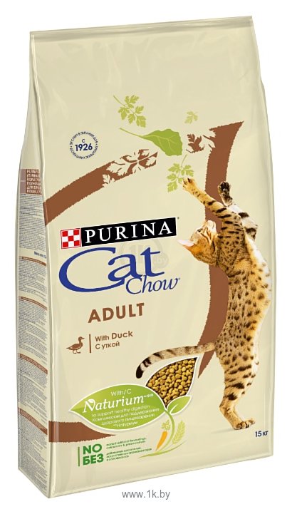 Фотографии CAT CHOW Adult с уткой (15 кг)