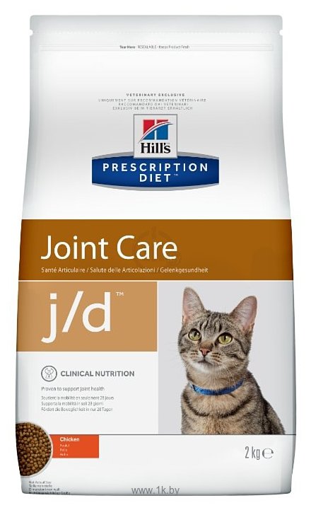 Фотографии Hill's Prescription Diet J/D Feline Original dry (2 кг)