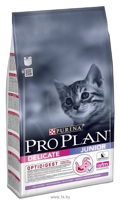 Фотографии Purina Pro Plan Junior Kitten Delicate with Turkey (1.5 кг)