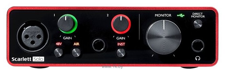 Фотографии Focusrite Scarlett Solo 3rd Gen