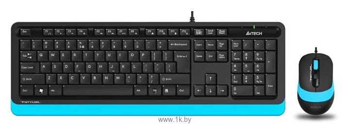 Фотографии A4Tech F1010 black-Blue USB