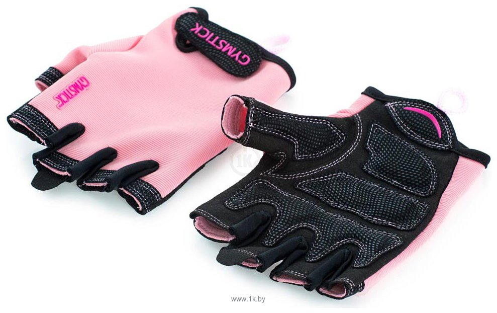 Фотографии Gymstick Training Gloves (L, черный/розовый)