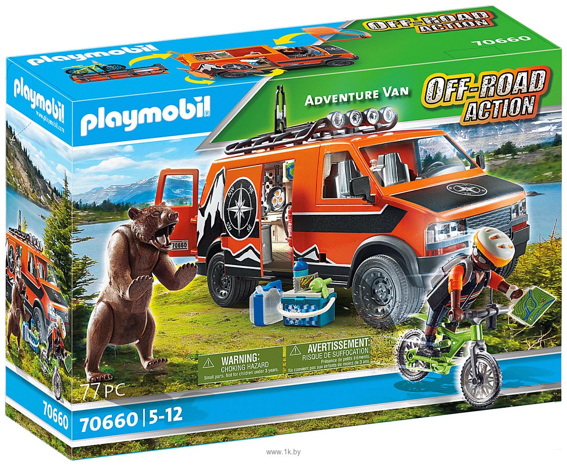 Фотографии Playmobil PM70660 Приключенческий фургон