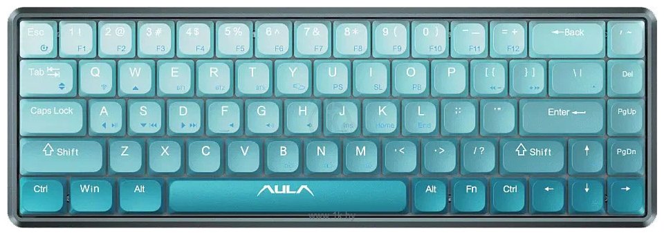 Фотографии AULA H68 mint, White Switch