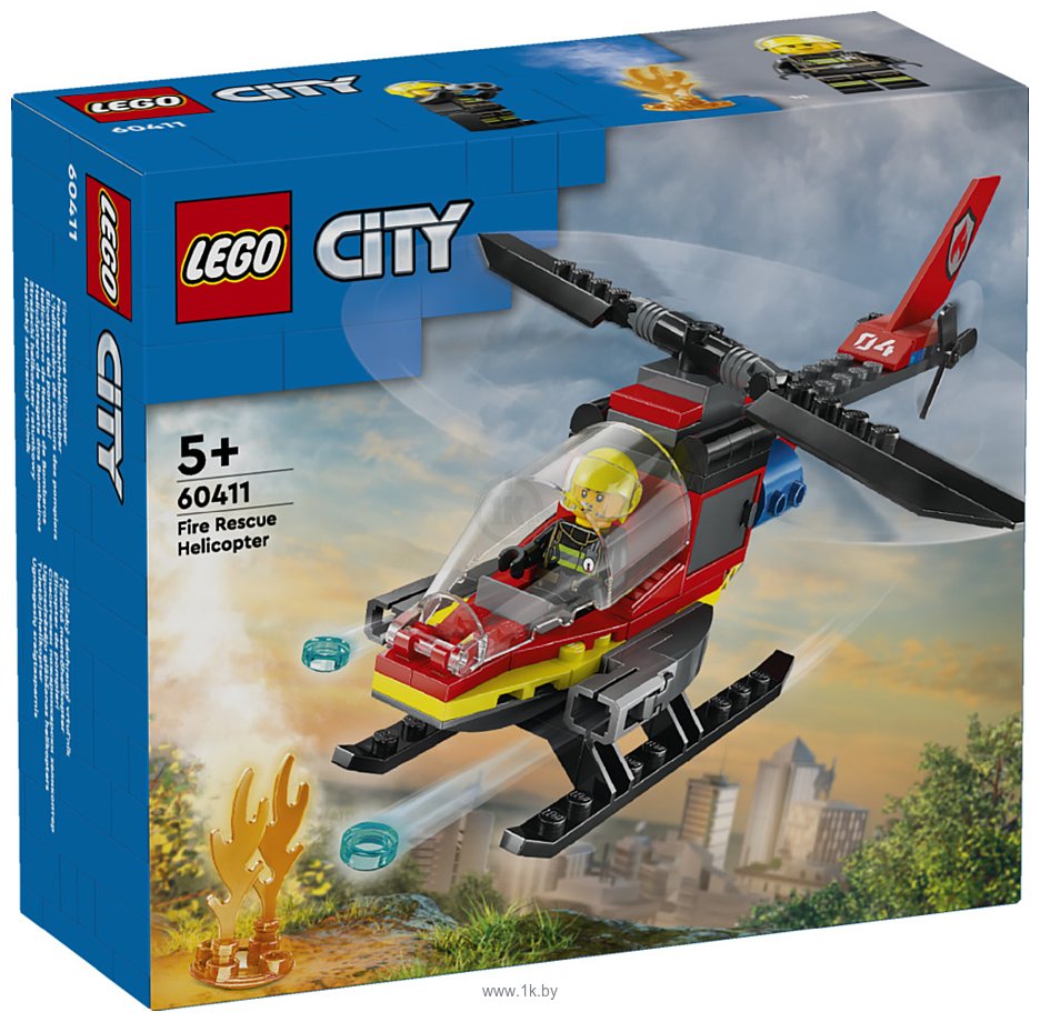 Фотографии LEGO City 60411 Пожарно-спасательный вертолет