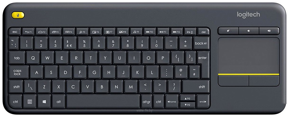 Фотографии Logitech K400 Plus 920-007145 black (без кириллицы)