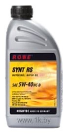 Фотографии ROWE Hightec Synt RS SAE 5W-40 HC-D 5л