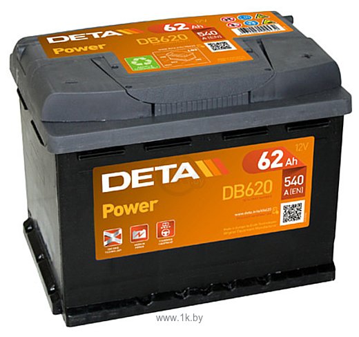 Фотографии DETA Power DB620 (62Ah)