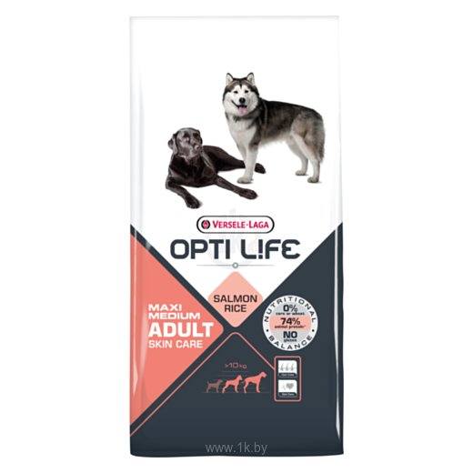 Фотографии Opti Life (12.5 кг) Skin Care Adult Maxi & Medium