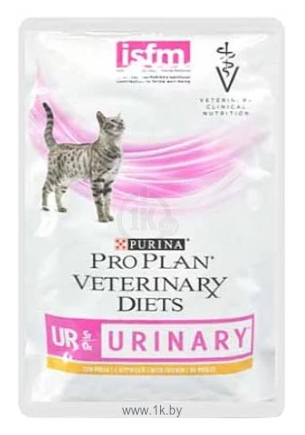 Фотографии Pro Plan Veterinary Diets (0.085 кг) 4 шт. Feline UR Urinary with Chicken pouch