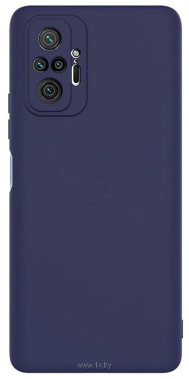 Фотографии Case Liquid для Xiaomi Redmi Note 10 Pro (синий)