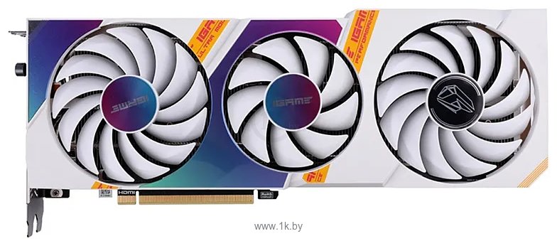 Фотографии Colorful iGame GeForce RTX 3060 Ti Ultra W OC G6X V2-V