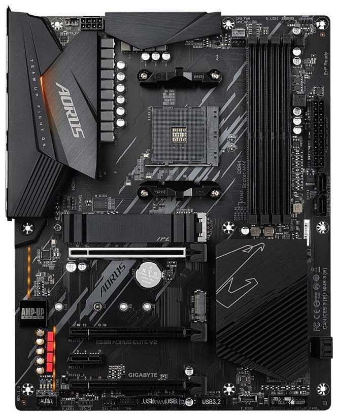 Фотографии GIGABYTE B550 AORUS Elite V2 (rev. 1.2)