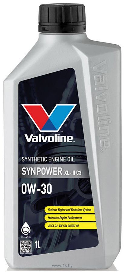 Фотографии Valvoline SynPower XL-III C3 0W-30 1л